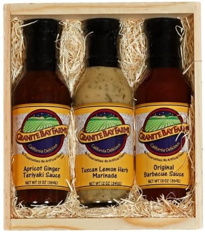 Granite Bay Farms Summer Marinade and Grilling Sauce Gift Pack