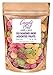 Assorted Fruits Drops 2 Pounds Old Fashioned Hard Candy in CandyOut Sealed Stand Up Bag