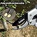 Acroma Professional 8'' Anvil Pruner High Carbon SK5 Steel Hand Pruning Shears Garden Clippers Tree Trimmer