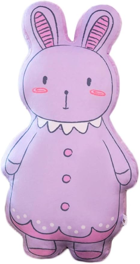Amazon 動物 河馬 くま うさぎ 恐竜 ぶた ねずみ ぬいぐるみ クッション 抱き枕 可愛い 手触りいい ソフト 背当て 子供の枕 景品 クリスマス パープル ４５ｃｍ ぬいぐるみ おもちゃ