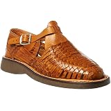 Huarache mocasin de piel para hombre color cafe tan : Amazon.com.mx:  Productos Handmade