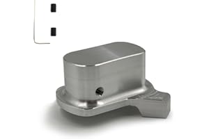 LXROAR01 Aluminum Tailgate Hinge Bushing Compatible with Nissan Titan 2005 to 2024 Year, for Rear Right Side