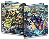 Ultra Pro Pokemon Card 9 Pocket Binder Album Portfolio featuring Mega Rayquaza Ex and Primal Groudon EX