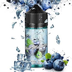 IMECIG® Blaubeere Premium E Liquid Vape Eliquid für E Zigaretten/Elektrische Zigarette/E Shisha,Blaubeere Früchte Geschmack, VG/PG 70/30 -ohne Nikotin,100ml,1 Stück(MEHRWEG-VERPACKUNG)