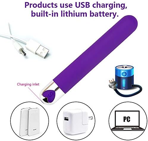 JFJFJSJS Cordless Mini Massǎger with 10 Speed, Rechargeable Handheld Portable Finger Massǎge Suitable for Temple Neck Arm Shoulder for Pain Relief JFJFJSJS