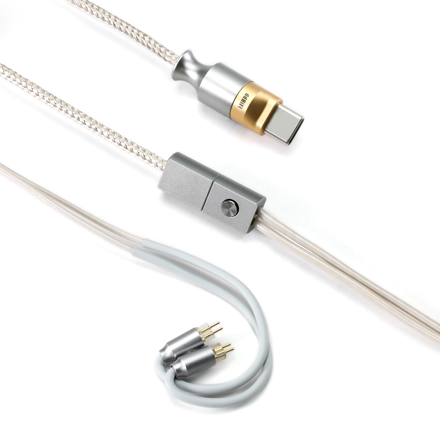 Photo 1 of DD ddHiFi M110C USB Interface Decoding Earphones Cable with MMCX and 2-Pin 0.78 Connector, Supports in-Line Controls and Mic (0.78 2Pin Connectors)