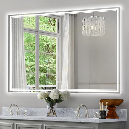 Ratsamee LED Bathroom Mirror 48x30 Inch