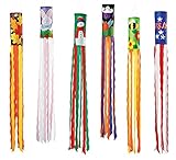 Holiday Windsocks Set of 6