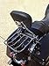 Wisdom Motorcycle Backrest Sissy Bar and Luggage Rack with LOCK for Harley Davidson Touring Models 2009 and Up
