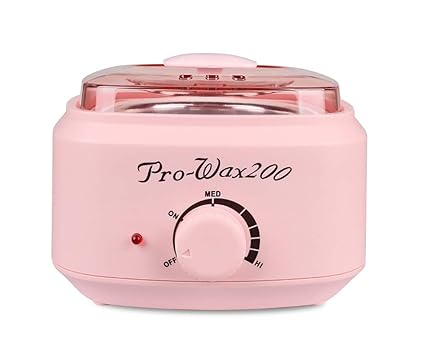 Calentador de cera, Depilación, Encerado La cera se derrite ...