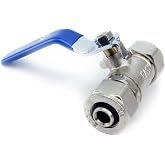 MaxLine RapidAir M8038 1/2" In Line Ball Valve For 1/2" Max Line Air Tubing