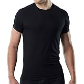 Mr. Davis Men's Bamboo Viscose Tailored Cut Crew Neck Undershirt 3 Pack