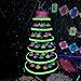 Picopaco Glow in The Dark Duct Tape Fluorescent Bright 12 Hours Green Glow Waterproof Non-Slip Safety Stickers 32.8 ft ×0.5 in (Fluorescence 1) …
