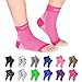 NEWZILL Plantar Fasciitis Socks with Arch Support, Best 24/7 Foot Care Compression Sleeve, Eases Swelling & Heel Spurs, Ankle Brace Support, Increases Circulation, Relieve Pain Fast (S/M, Pink)