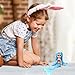 2-Piece Mermaid Doll Toy for Girls or Cake Decoration,Swim in the Water at Bath Time, the Pool, and Beach with 2 Combs