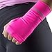 Compression Wrist Support Sleeve - Relieve Carpel Tunnel, Wrist Pain - Best Wrist Support - Improve Circulation and Support Wrist (Single Sleeve) (Neon Pink, M)