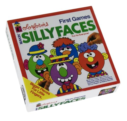 World's Smallest Colorforms Silly Faces