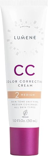 Lumene CC Cream Color Correcting Cream Foundation SPF 20 Medium 30 ml