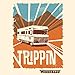 Tee Luv Men's 70s Winnebago Trippin' RV Shirt, Cream, XL