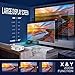 Projector, YABER Native 1080P Movie Projector with 6200 Lumens 78,000 Hours X/Y Zoom Function, Full HD Video Projector Compatible with iPhone,Android,PC,TV Box,PS4 for Home/Outdoor/Gamingthumb 3