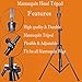 Professional Hair Salon Nylon Cape, Borogo Waterproof Salon Cape w/Snap Closure for Hair Cutting Cape Barber Hairdressing Cape - 50 in. x 60 in.