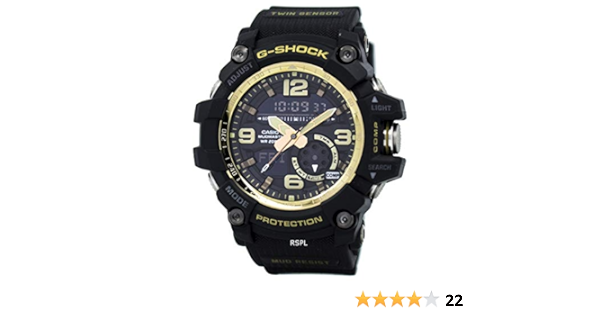 Amazon.com: Casio G-Shock GG-1000GB-1A Master of G - Vintage Gold Series  Watches - Black/One Size : Clothing, Shoes \u0026 Jewelry
