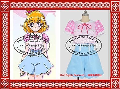 Amazon 魔法つかいプリキュア 朝日奈みらい キュアミラクル Cure Miracle 髪飾り付き コスプレ衣装 コスチューム 変身 仮装 ステージ服 舞台 ハロウィン クリスマス サイズ選択可 コスプレ 仮装 通販