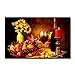 Fruit and Wine Wall Art Food Decor for Dining Room The Painting The Pictures Prints On Canvas Modern Artwork for Home Living Room Kitchen Restaurant