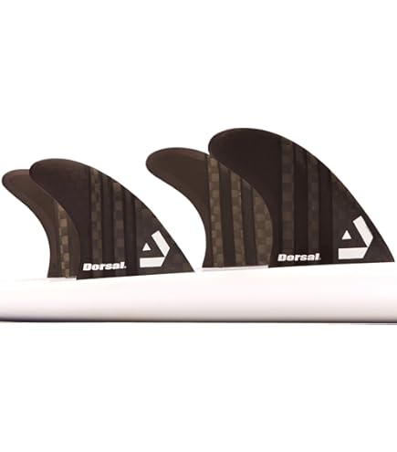 Amazon.com : Futures Fins F8 Alpha 5-Fin Set Carbon-Olive L