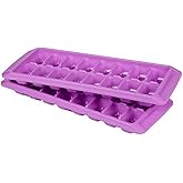 Rubbermaid Easy Release Ice Cube Tray (2 pack, Orchid light purple)