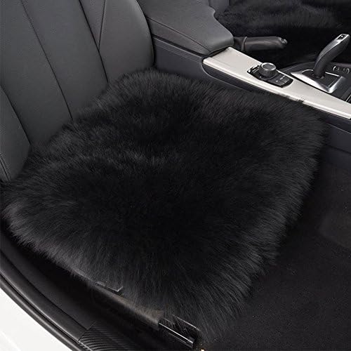KAWOSEN 100% Australian Wool Universal Pure Natural Wool Seat Cover 45x45cm Muti Colors Winter Car Cushion