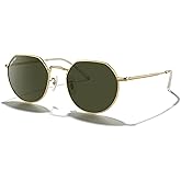 MERRY'S Round Polygon Metal Polarized Sunglasses for Women Men Retro Classic Vintage Shades S6565