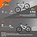 Eahora 26 Inch Mountain Electric Bicycle 48V 10.4Ah Removable Lithium Battery Urban Electric Bike for Adults 350W Motor Ebike E-PAS Power Recharge System 7 Speed, XC100thumb 3