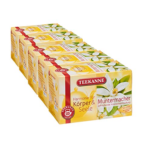 Teekanne Harmonie f?r K?rper & Seele "Muntermacher" 5er Pack