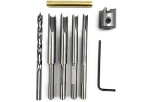 8 Piece Barrel Trimmer for Pen Turning || 7mm, 8mm, 3/8in, 10mm sizes || Barn Ridge Woodcraft