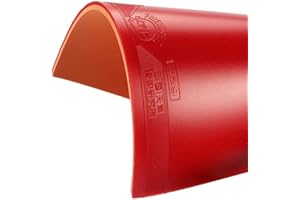 Ppbigu 729 Cross Red/Black Table Tennis Rubber 2.2mm Sponge, Tacky Pimples-in Ping Pong Training Rubber with ITTF Approved, Ping Pong Accessories Paddle Replacement Rubber