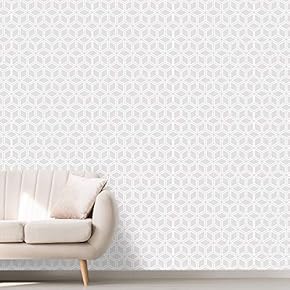 signwin Wall Mural Geometric Pattern Removable Self-Adhesive Wallpaper...