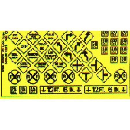 Blair Line HO Scale Warning Signs #3