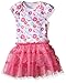 Hello Kitty Baby Girls' Tutu Bodysuit with Flower Print
