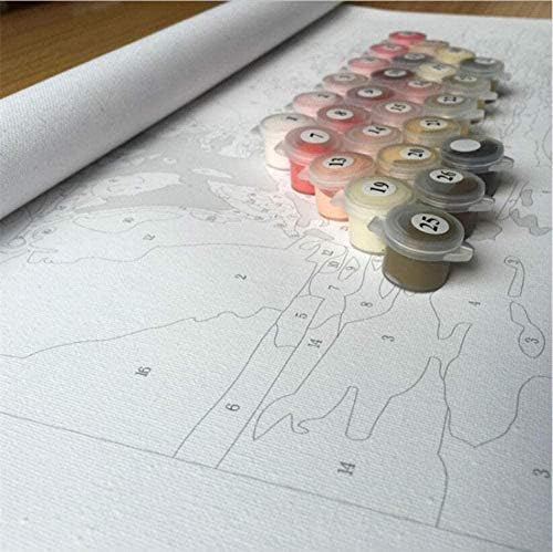 Hnzyf 数字でペイントかわいいフクロウdiy絵画数字でキットウォールアートの写真家の装飾アートワーク 子供の絵 40 50 16 inch フレームレス B087ww1h7c 2 5円 日本最大級の品揃え新作 大人気 正規品送料無料 激安通販専門店 正規品 新作入荷