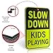 Signs Authority Slow Down Sign XL 18