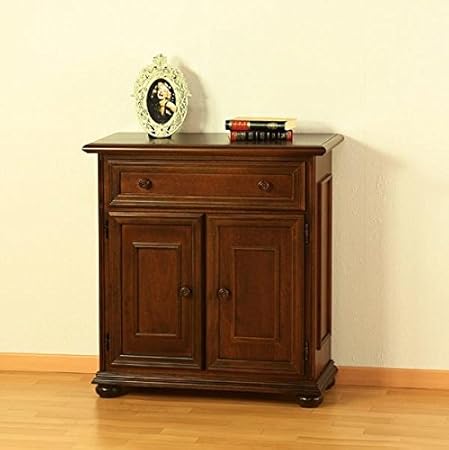 Albero Möbel Kredenz I Verona nussbaum antik gebeizt Anrichte/Kommode