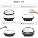 Essential Oil Diffuser, 2 Pack Aromatherapy Diffuser 300ml Wood Grain Ultrasonic Cool Mist Humidifier with 4 Timer Settings, 7 Color LED Lights and Auto Shut-Off for Baby Home Spa Skin Benifits