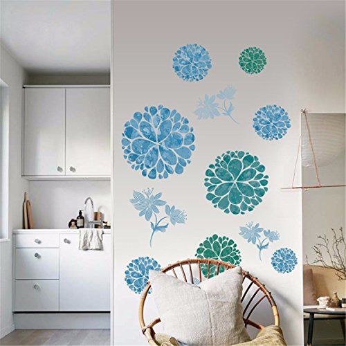 ZOMUSA Flower Ball Self - Adhesive Decorative Creative Bedroom Wallpaper (As picture) - Thumbnail 3