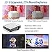 LED Portable HD Wireless Bluetooth Projector Airplay HDMI for iPhone iPad Android Laptop Computers,LCD Wifi Video Projector 1080P Support HDMI USB VGA AV Audio Home Outdoor Movie Gamethumb 1