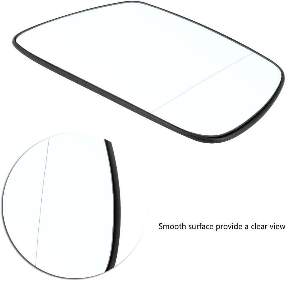 Auto rechte Tür Seitenflügel Spiegel Glas beheizt Kompatibel mit Jeep