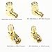 exgoofit SMA Adapter Kit, 18pcs, Gold Plated, Compatible with FPV Antennas, Ham Radio, WiFi Router, etc.