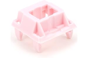 MELETRIX MMswitch Pastel Modified POM Top Housing for Custom Linear Mechanical Keyboard Switches 35(pcs) Pink