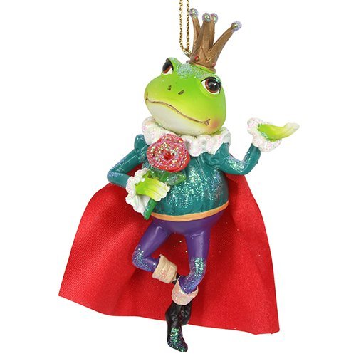 Gisela Graham Frog Prince Decoration