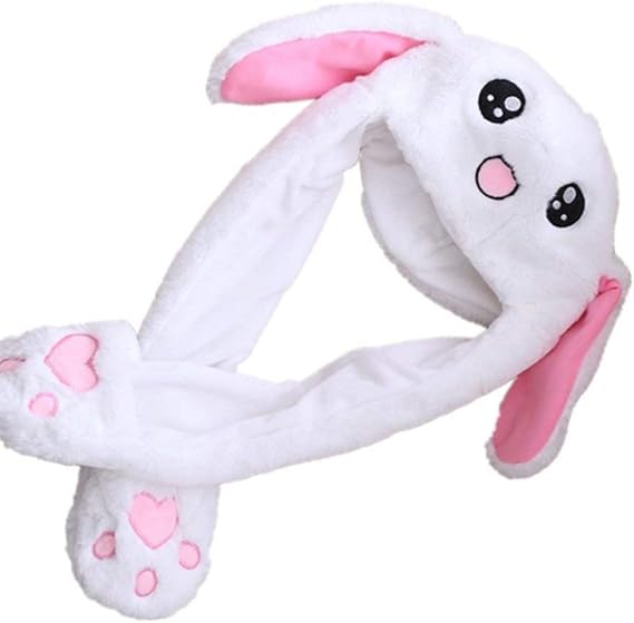 BDM Mueble Oreja Felpa Lindo Sombrero Pellizcando Orejas de Conejo